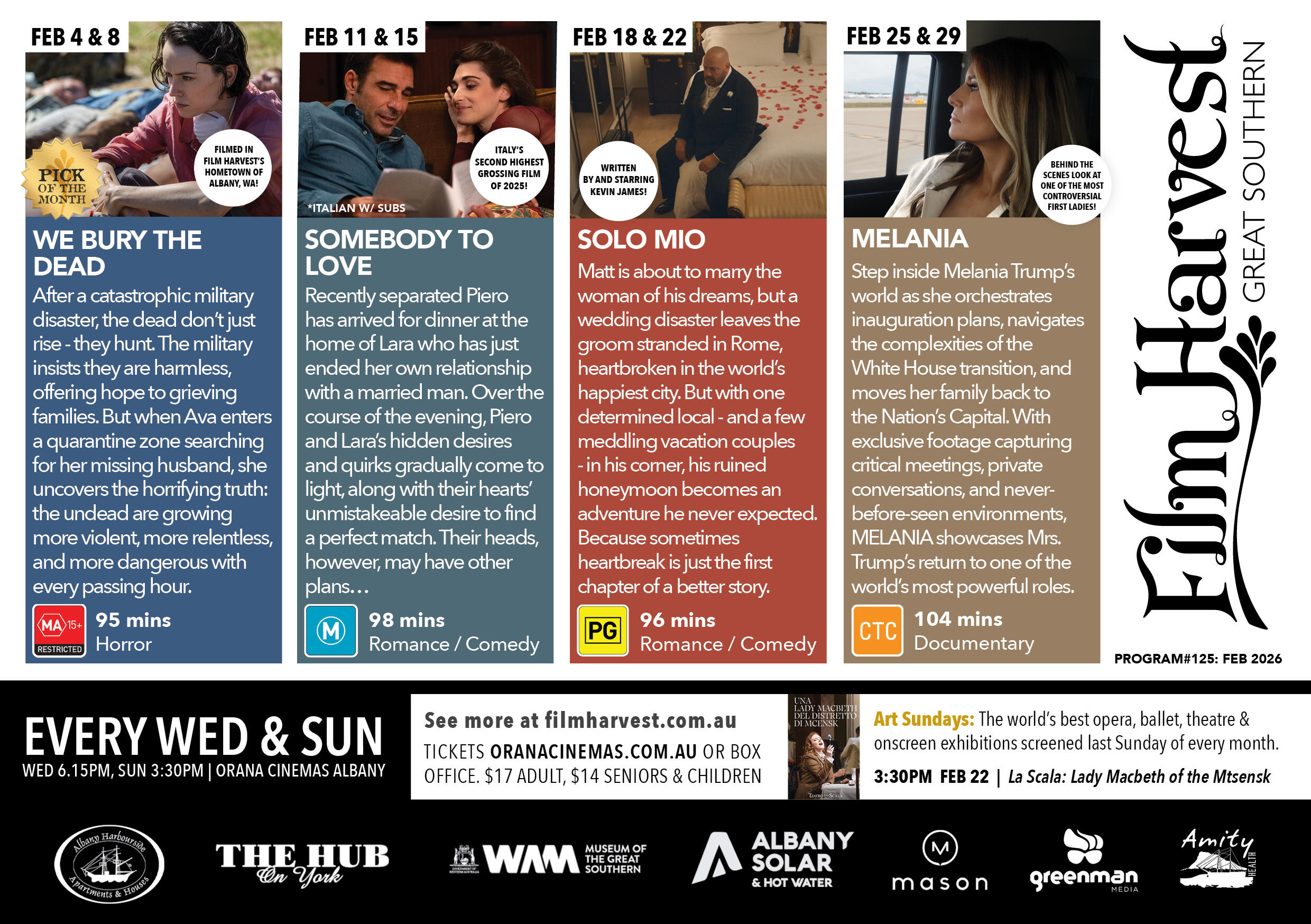 Film Harvest February 2026 - Great Southern