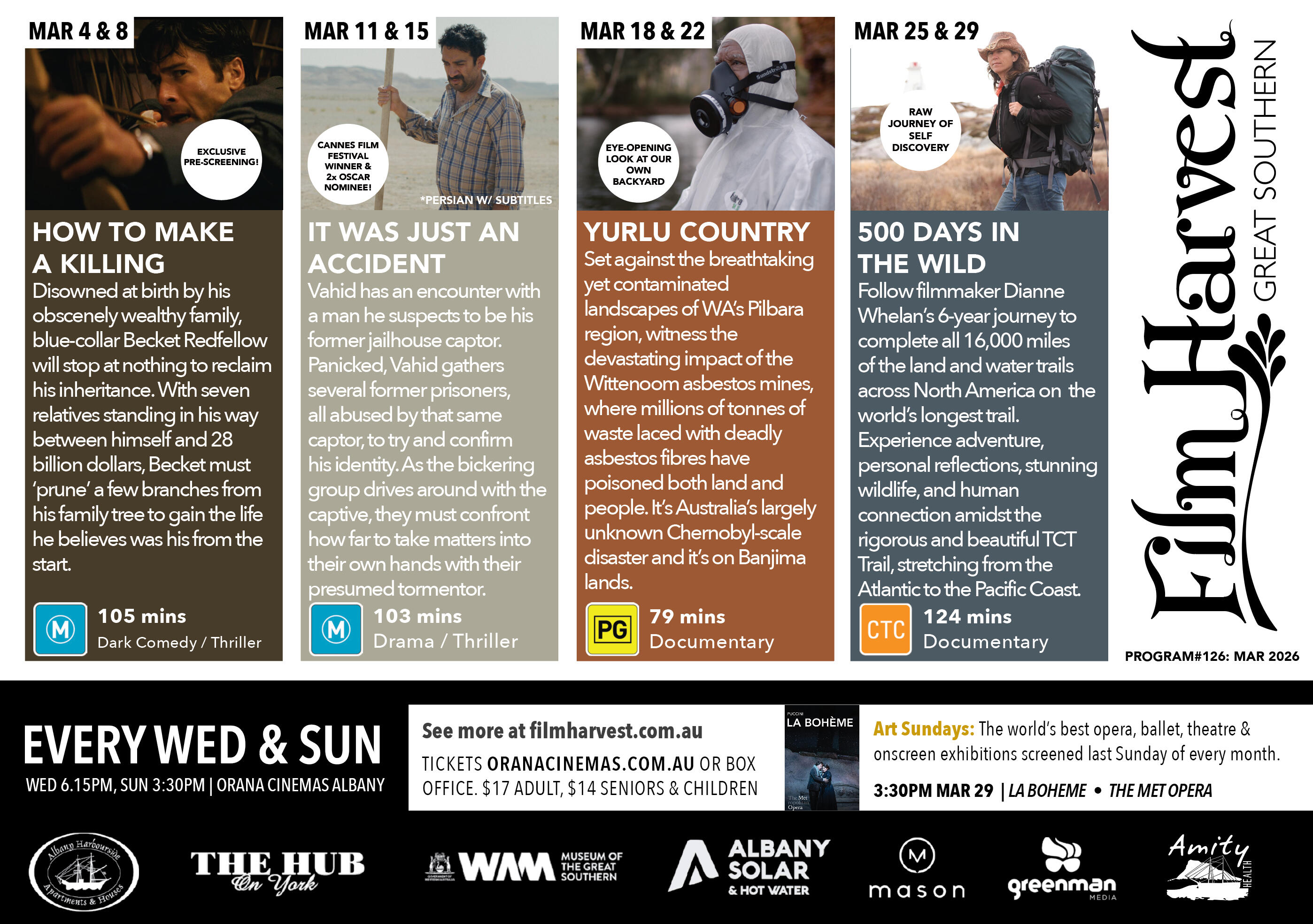 Film Harvest March 2026 - Great Southern