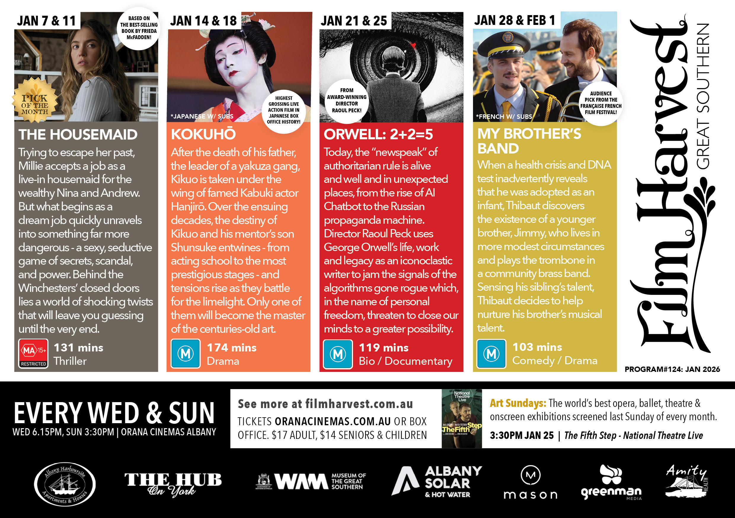 Film Harvest January 2026 - Great Southern